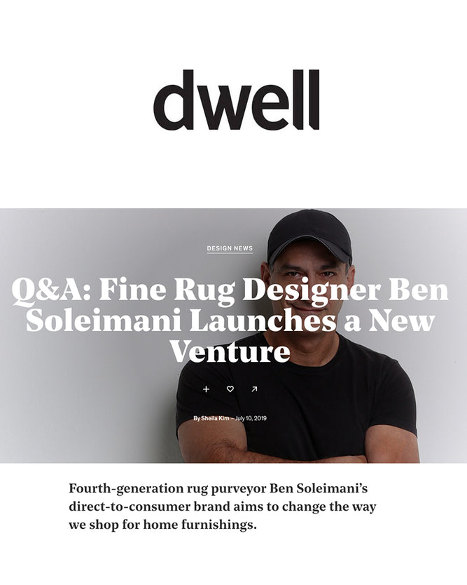 Ben Soleimani - Q&A Fine Designer Ben Soleimani Launches a New Venture