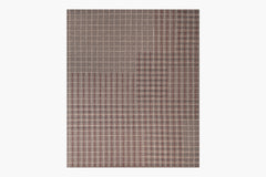 Variegated Grid | Beige / Wine