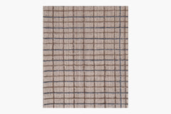 Variegated Grid | Blue / Brown