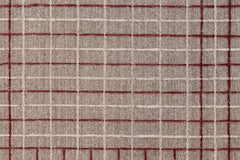 Variegated Grid | Red / Espresso