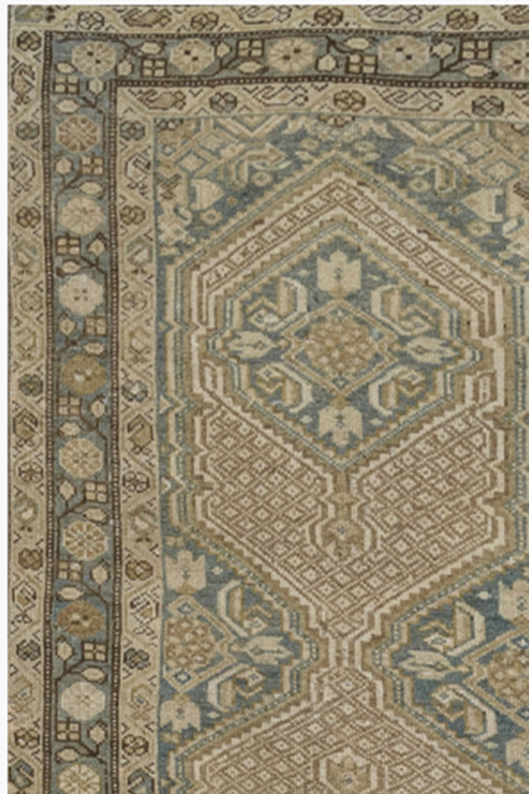 MALAYIR RUG, WEST PERSIA, 3'7" X 15'4"