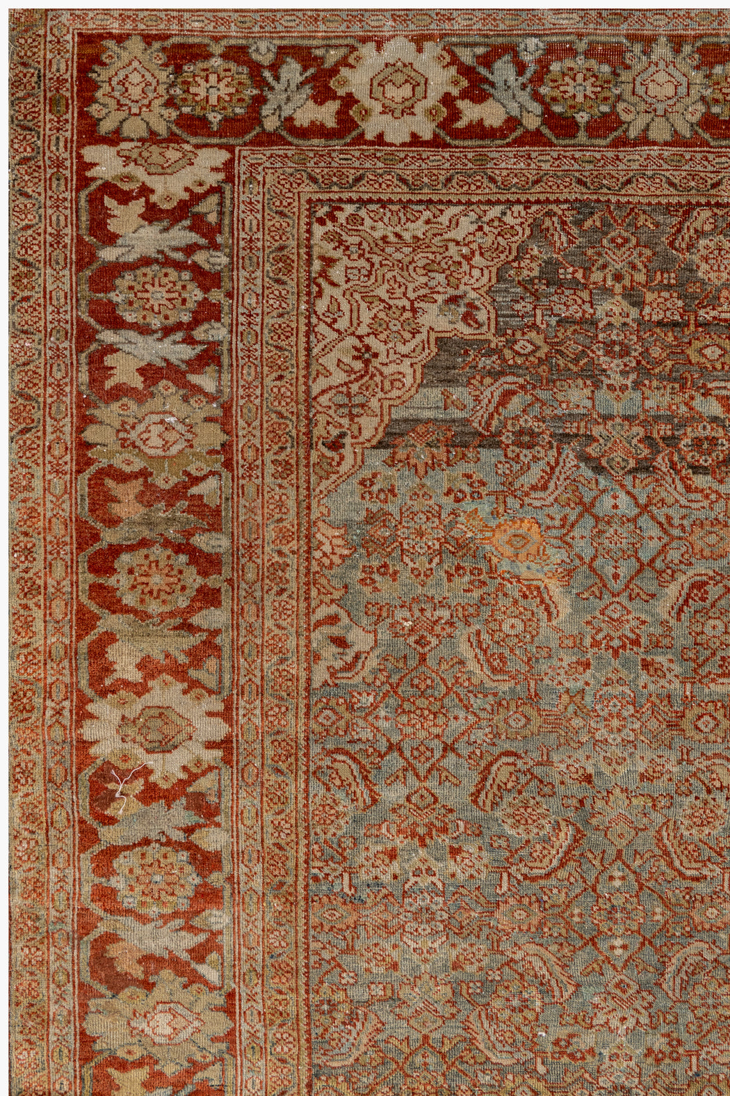 MAHAL RUG, AR31336, WEST PERSIA, 7' X 9'