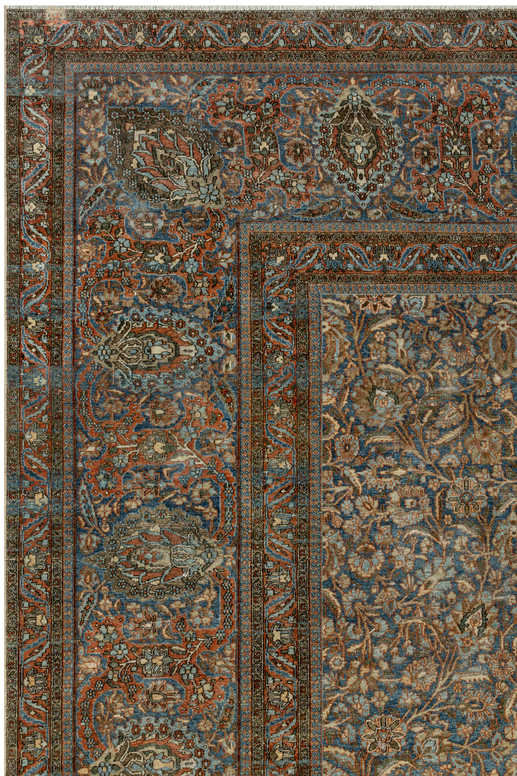 AR31356/6296, MOHTASHEM KASHAN RUG, CENTRAL PERSIA, 14' 8" X 24'3"
