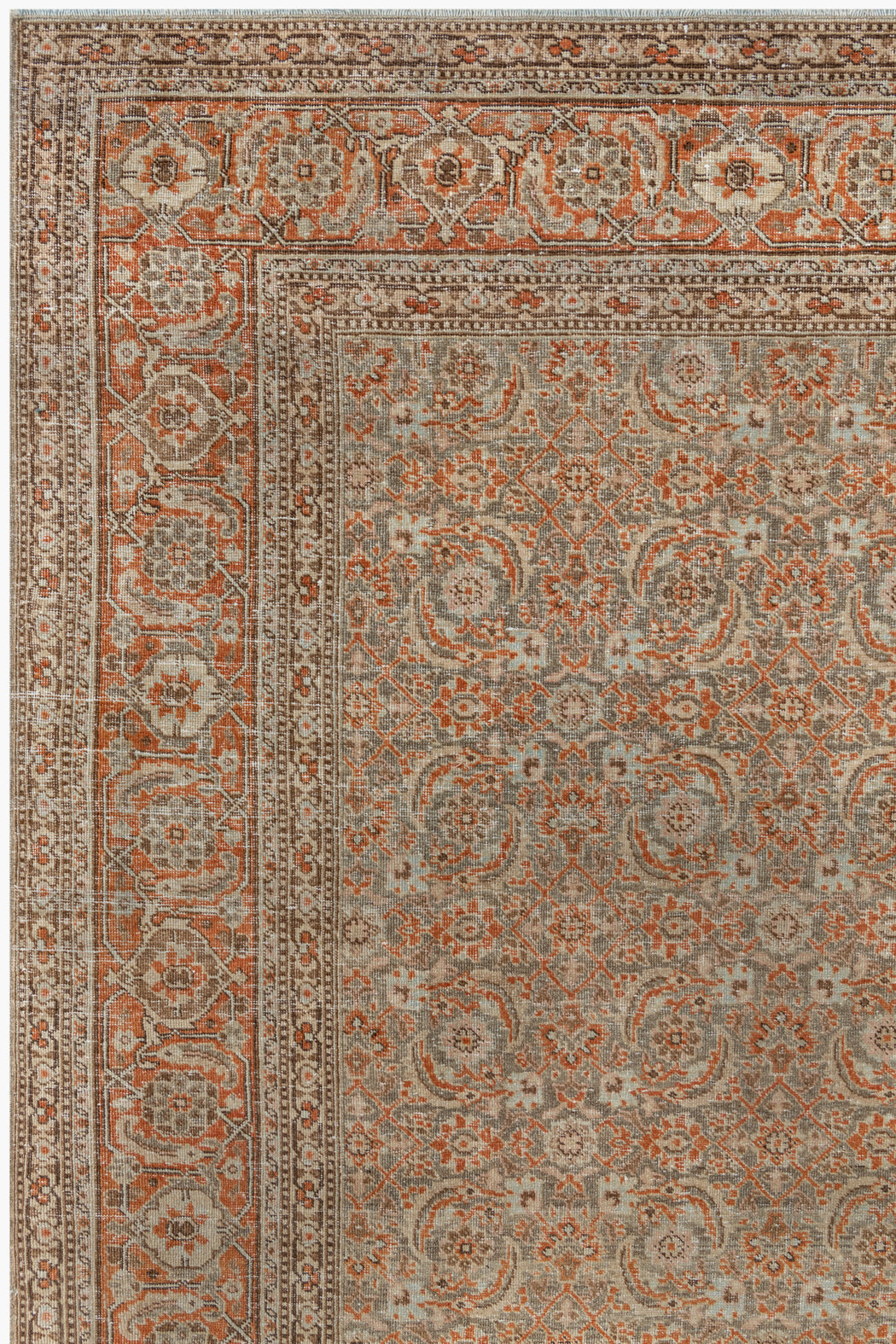 TABRIZ RUG, NORTH WEST PERSIA, 6'7" x 9'9"