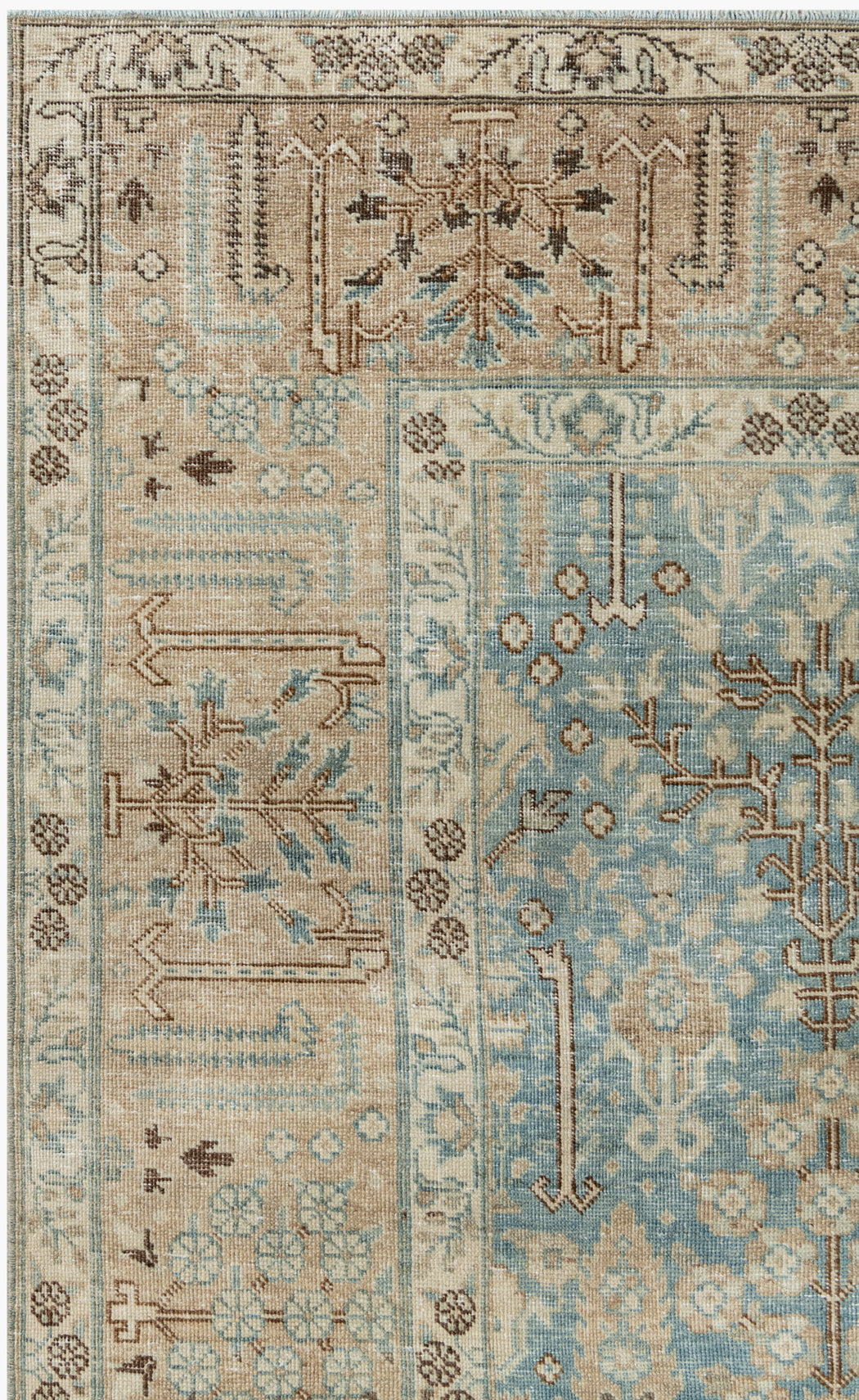 TABRIZ RUG, NORTH WEST PERSIA , 7'3" x 10'10"