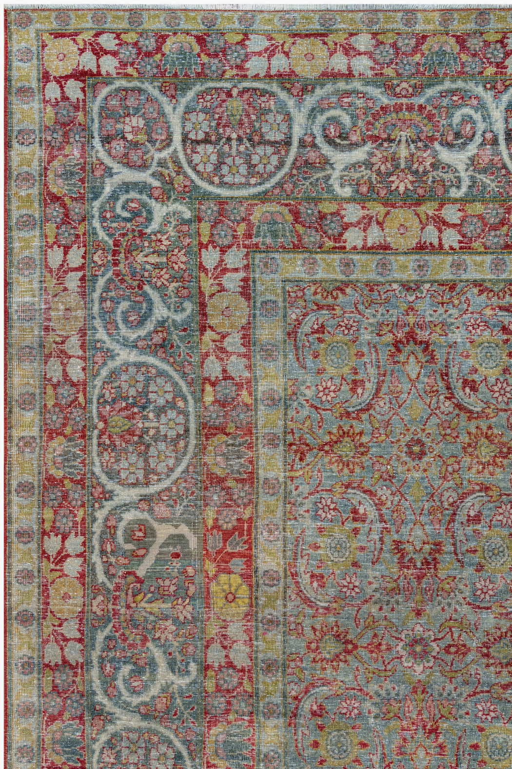 YAZD RUG, SOUTH EAST PERSIA, 11" x 15'6"