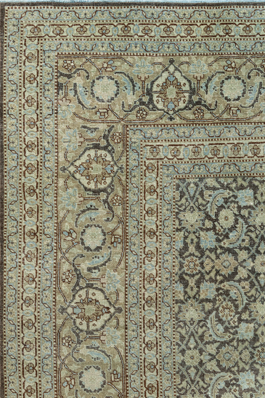 TABRIZ RUG, NORTH WEST PERSIA, 12" x 16'3"
