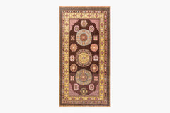 SAMARKAND RUG, EAST TURKESTAN, 5' 6" X 11'