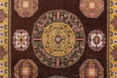 SAMARKAND RUG, EAST TURKESTAN, 5' 6" X 11'