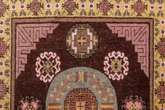 SAMARKAND RUG, EAST TURKESTAN, 5' 6" X 11'