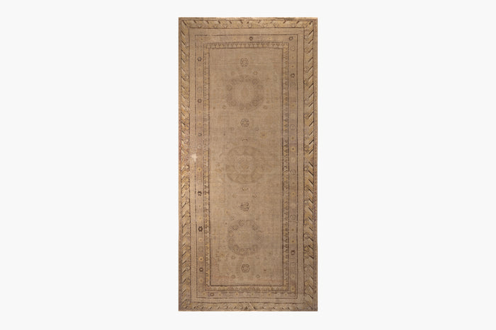 KHOTAN RUG, AR31448, EAST TURKESTAN, 6'6" X 12'9"