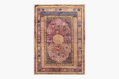 KHOTAN RUG, AR31449, EAST TURKESTAN, 4'8" X 6'10"