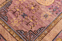 KHOTAN RUG, AR31449, EAST TURKESTAN, 4'8" X 6'10"