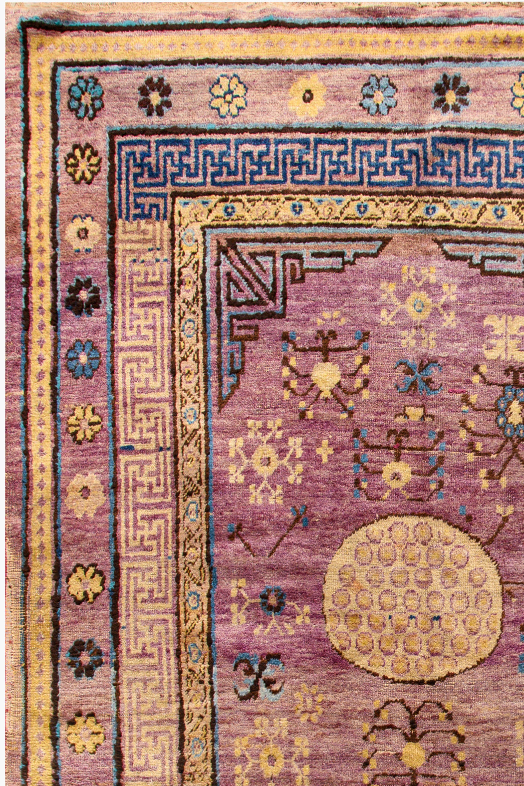 KHOTAN RUG, AR31449, EAST TURKESTAN, 4'8" X 6'10"