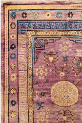KHOTAN RUG, AR31449, EAST TURKESTAN, 4'8" X 6'10"