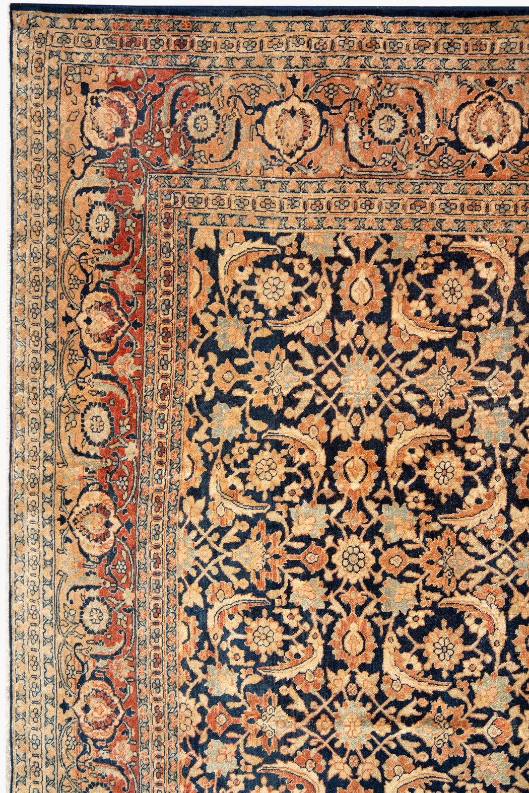 TABRIZ RUG, NORTH WEST PERSIA, 9' X 13'