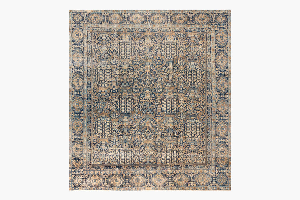 KERMAN RUG, AR31465, SOUTH EAST PERSIA, 10'2" X 11'2"