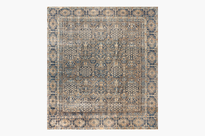 KERMAN RUG, AR31465, SOUTH EAST PERSIA, 10'2" X 11'2"