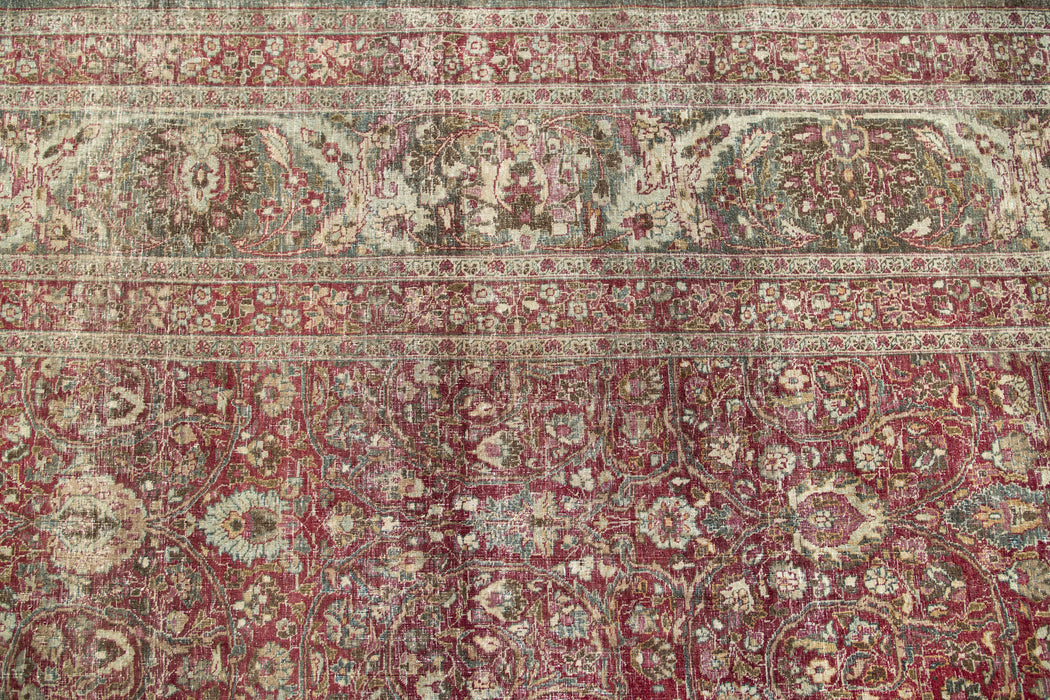 MASHED RUG, NORTH EAST PERSIA, 14'4" X 17'10"