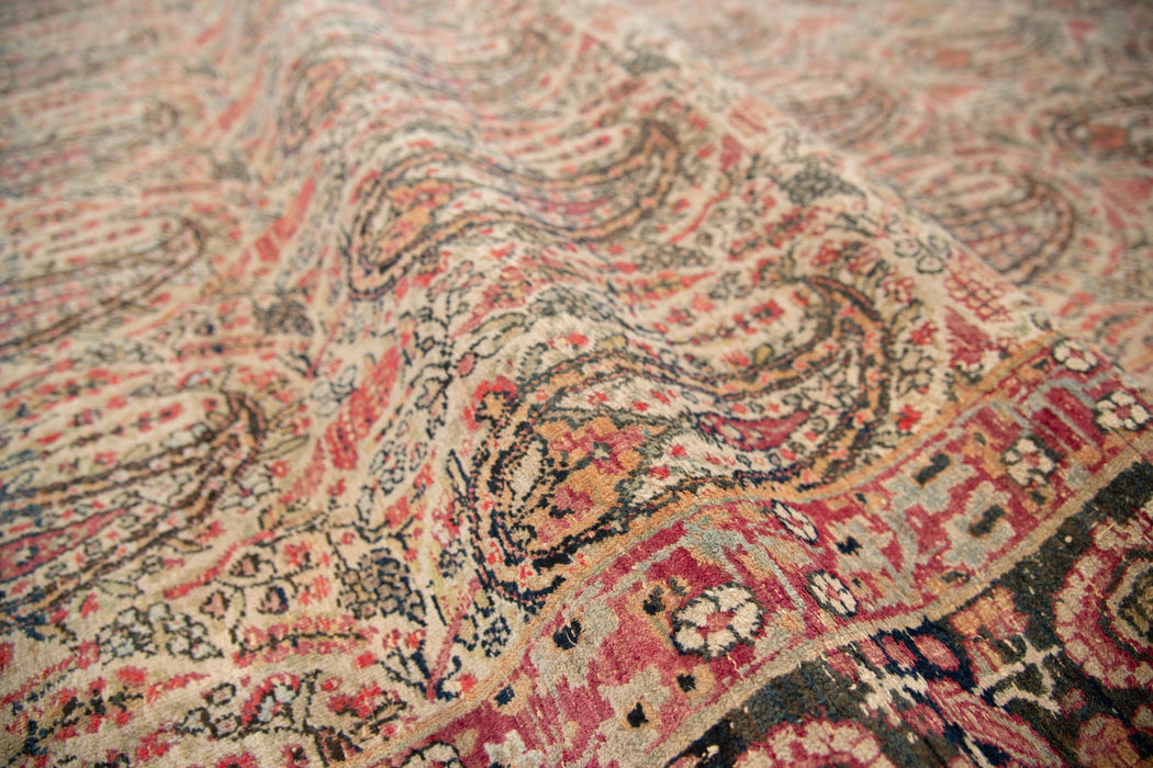 AR31472, KERMAN RUG, SOUTH EAST PERSIA, 9' X 12'