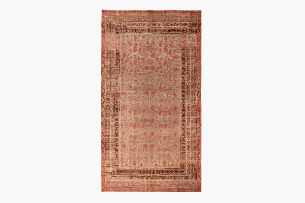AR31482/10060674, KHOTAN RUG, EAST TURKESTAN, 6'4" X 11'2"