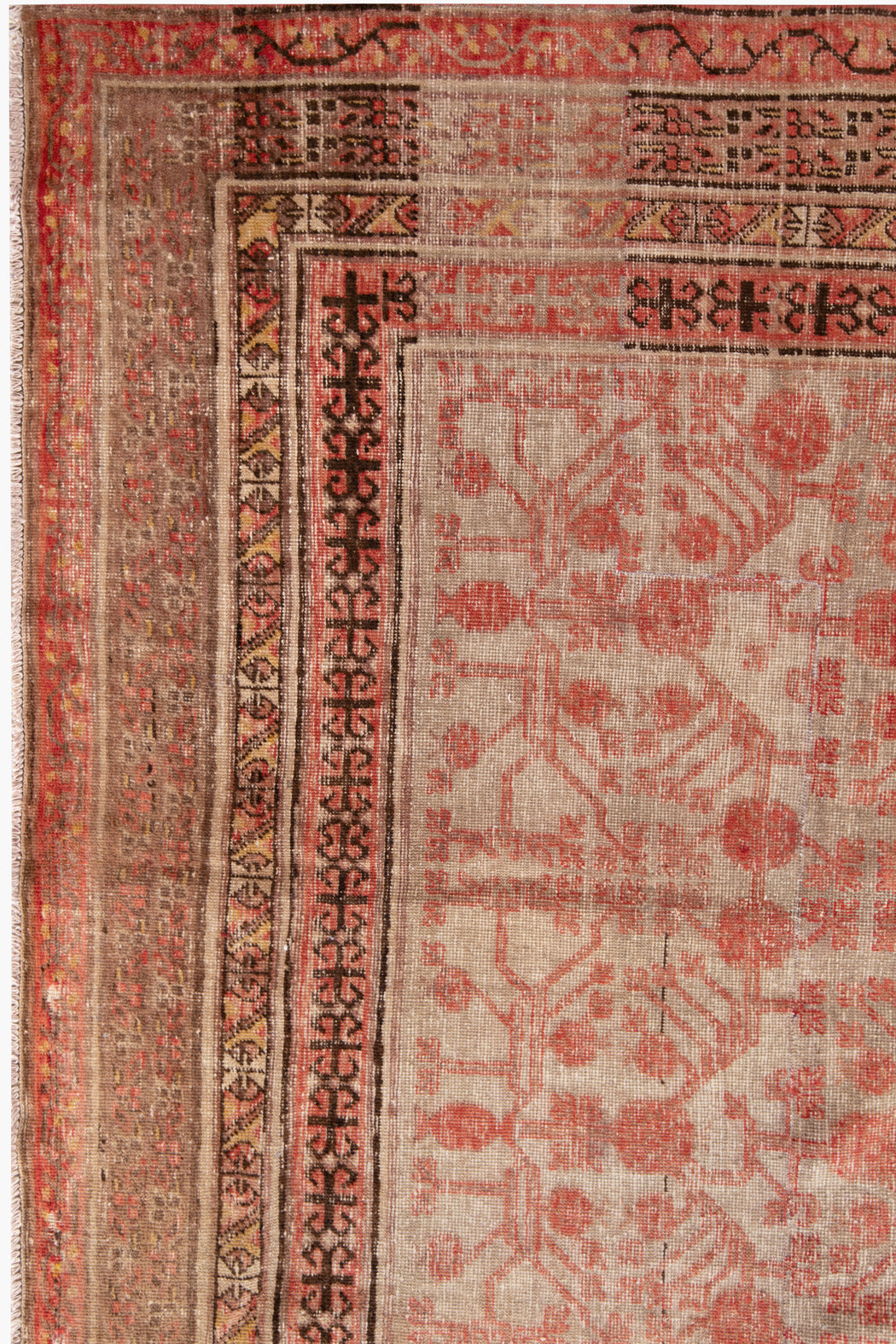 AR31482/10060674, KHOTAN RUG, EAST TURKESTAN, 6'4" X 11'2"