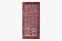 KHOTAN RUG, EAST TURKESTAN, 6'6" X 13'3"