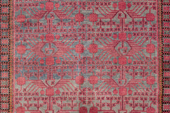 KHOTAN RUG, EAST TURKESTAN, 6'6" X 13'3"