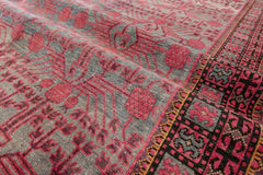 KHOTAN RUG, EAST TURKESTAN, 6'6" X 13'3"
