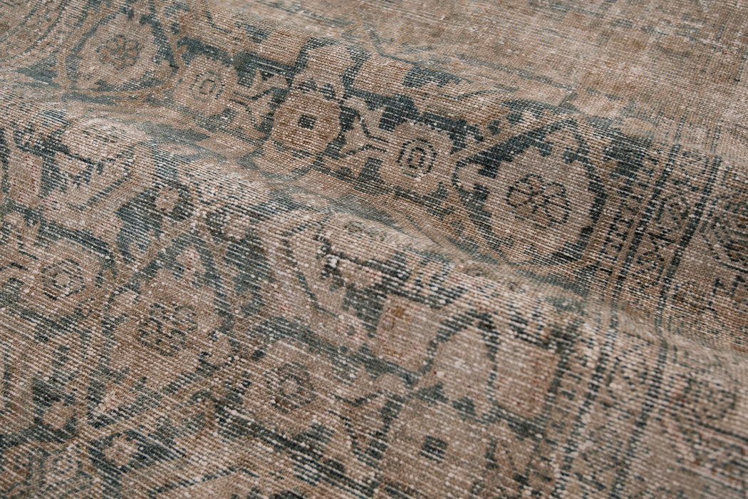 AR31497, MAHAL RUG, WEST PERSIA, 3'5"X14'2"