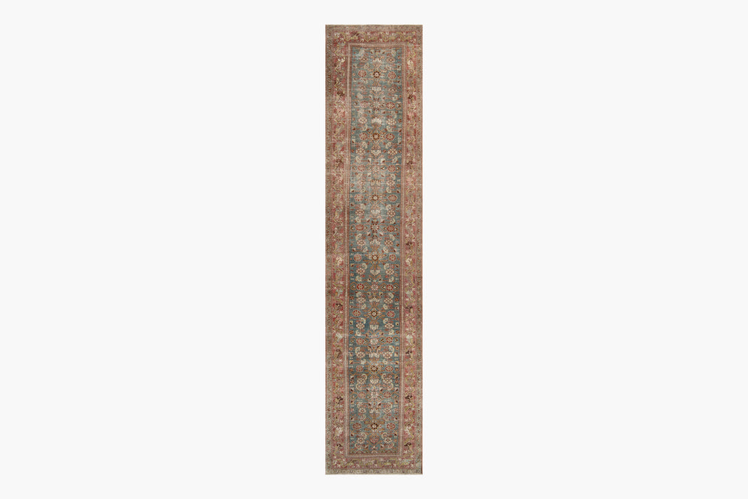 AR31502, MALAYIR RUG, WEST PERSIA, 3'4" X 15'8"
