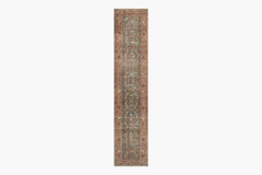 AR31502, MALAYIR RUG, WEST PERSIA, 3'4" X 15'8"