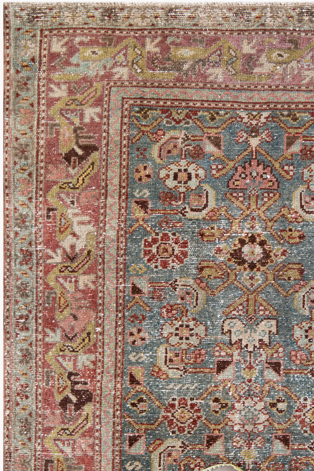 AR31502, MALAYIR RUG, WEST PERSIA, 3'4" X 15'8"