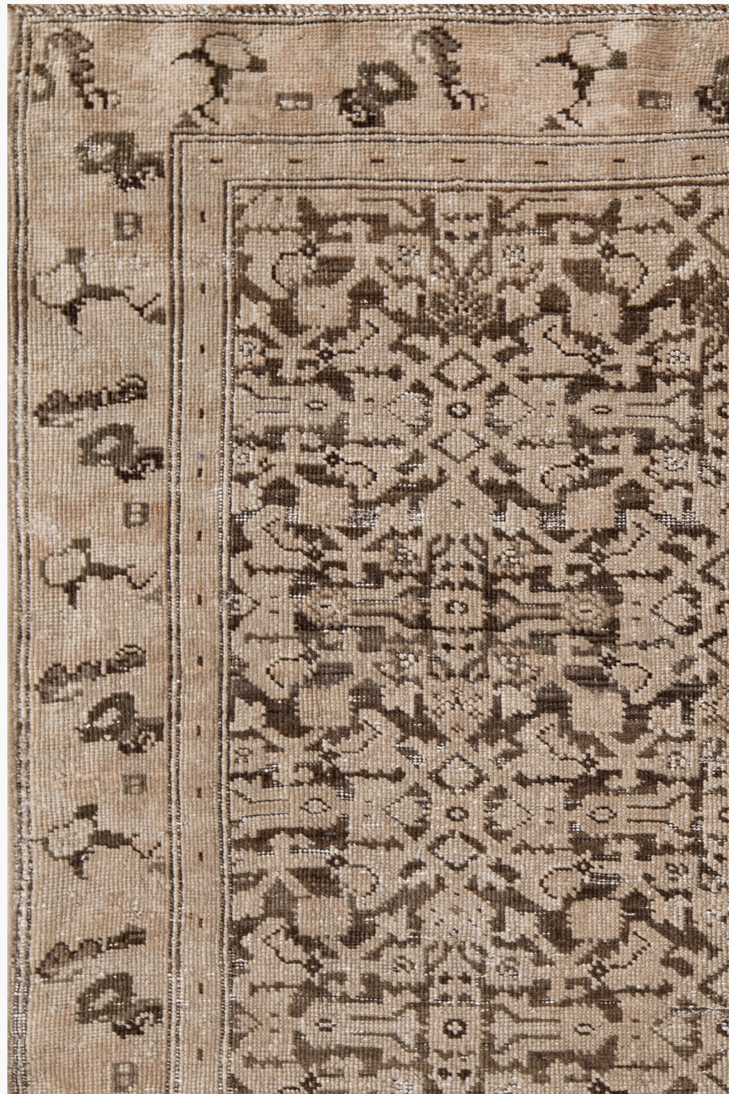AR31511, MAHAL RUG, WEST PERSIA, 3'5" X 13'1"