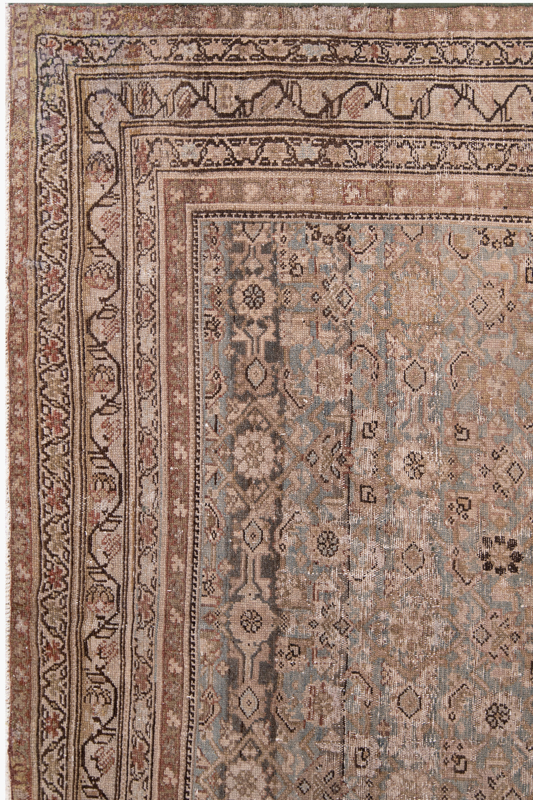 AR31517, MALAYIR RUG, WEST PERSIA, 7'1" X 18'1"