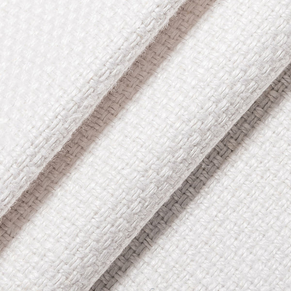 Basketweave Linen | Chalk