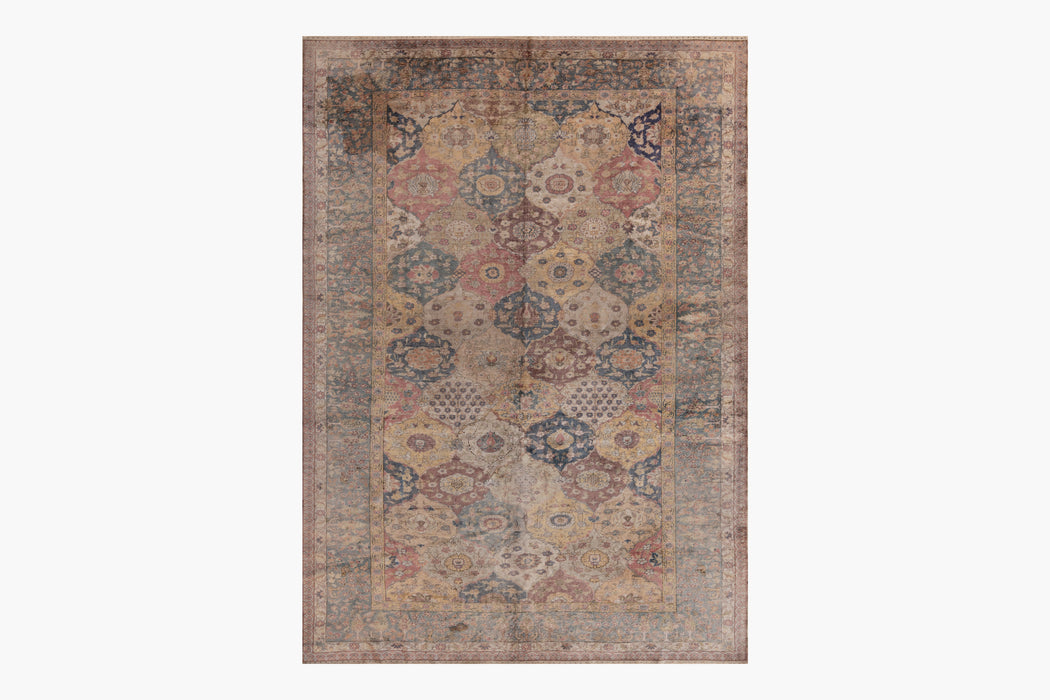 BC31299, SILK TURKISH RUG, TURKEY, 6'03" X 9'03"