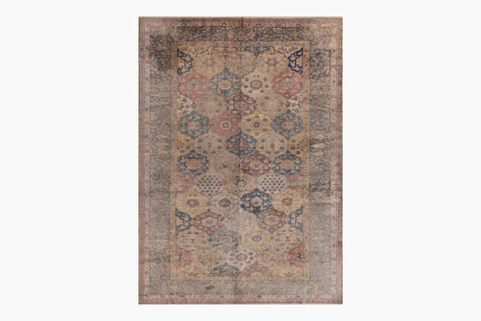 BC31299, SILK TURKISH RUG, TURKEY, 6'03" X 9'03"