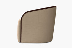 Artemis Brown Walnut Chair