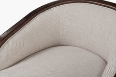 Artemis Brown Walnut Chair