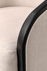 Artemis Grande Black Oak Chair