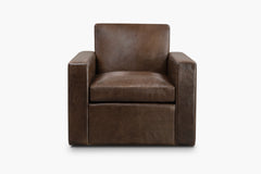 Noble Leather Swivel Chair