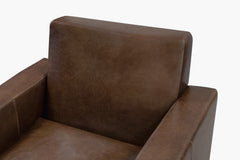 Noble Leather Swivel Chair