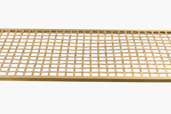 Lennox Woven Brass Coffee Table