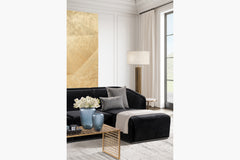 Lennox Woven Brass Coffee Table
