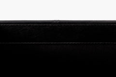 Glyn Leather Wastebasket