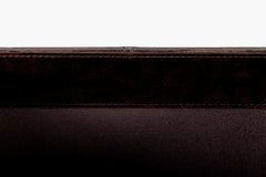 Glyn Leather Wastebasket