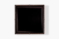 Glyn Leather Wastebasket