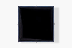 Glyn Leather Wastebasket