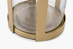 Thorne Brass Hurricane Candle Holder